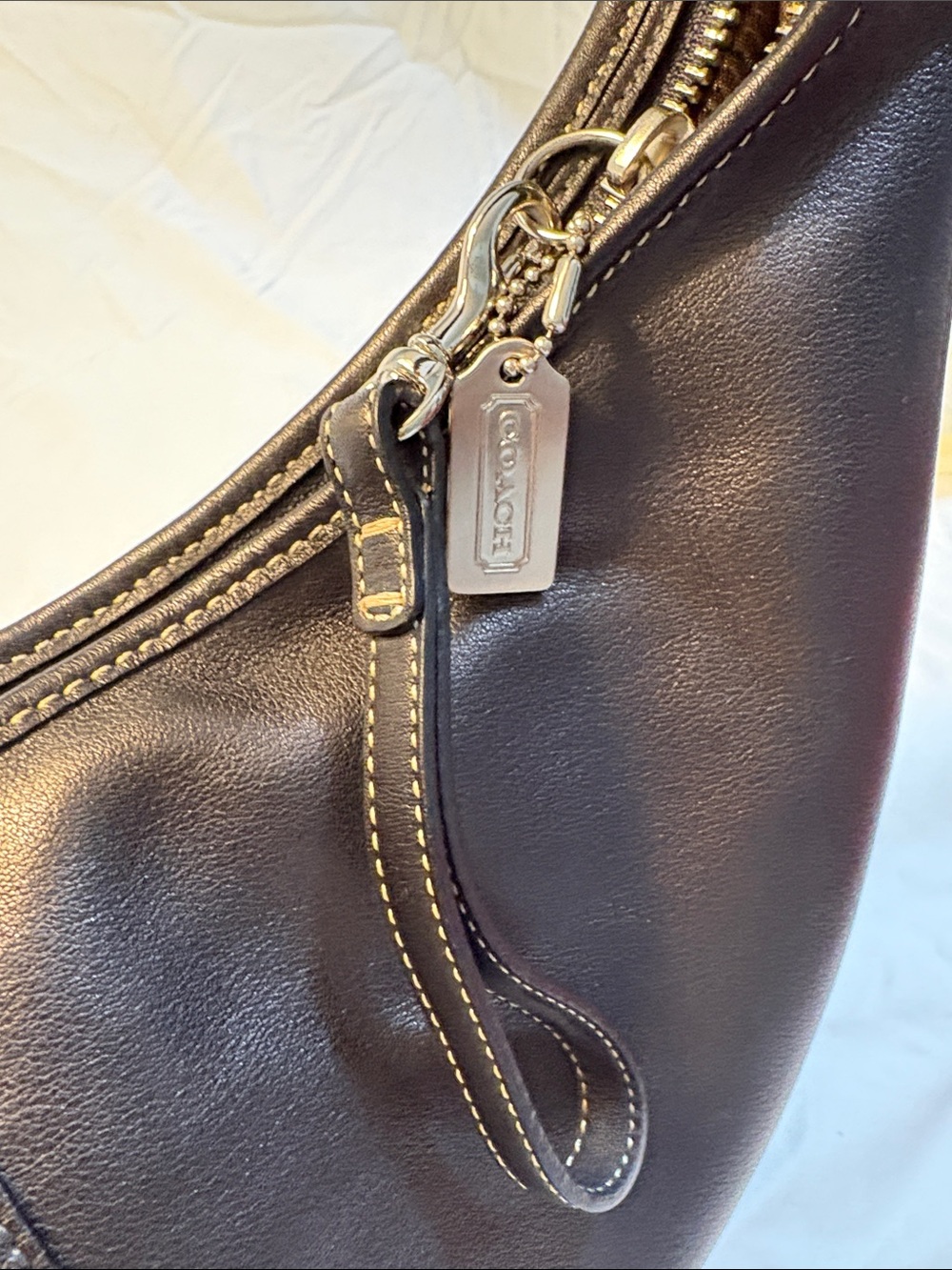 Coach bag vintage Coach Ergo Hobo shoulder bag crafted from black leather. - Picture 3 of 8